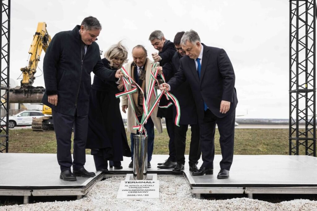Új terminál épül a Budapesti repülőtéren